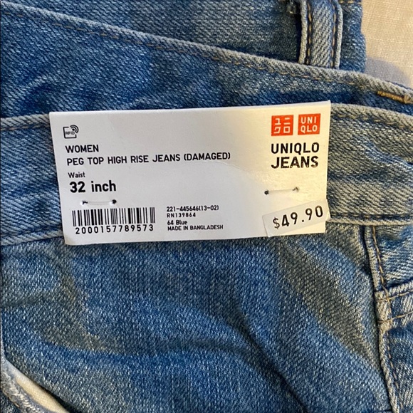 UNIQLO Ripped Jeans - Picture 2 of 4